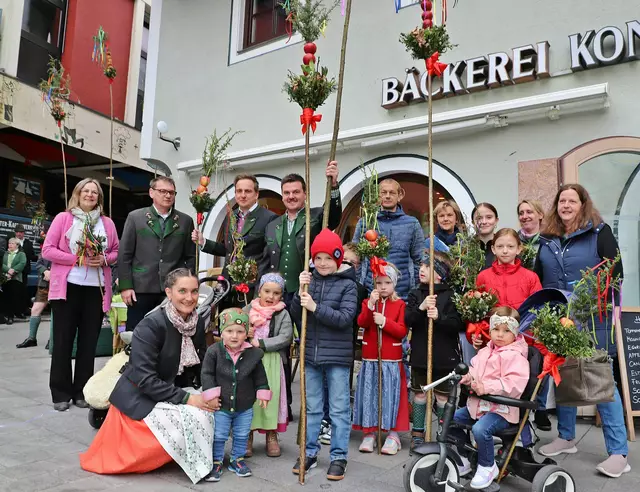 Palmweihe in St. Wolfgang. | Foto: Hörmandinger