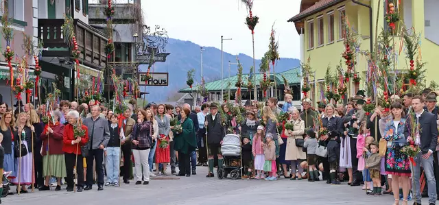 Palmweihe in St. Wolfgang. | Foto: Hörmandinger