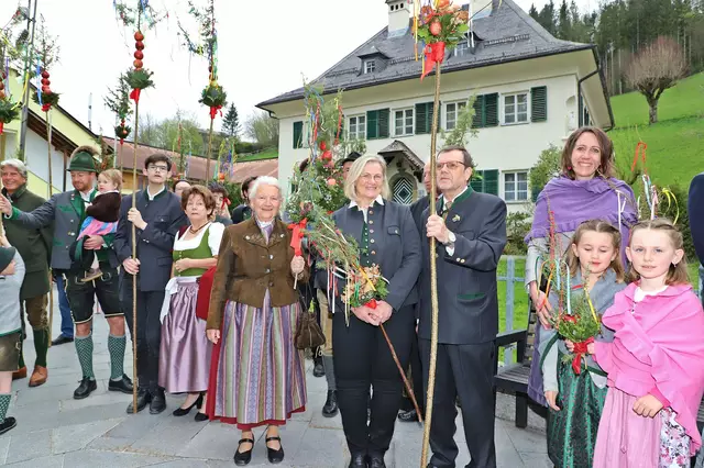 Palmweihe in St. Wolfgang. | Foto: Hörmandinger