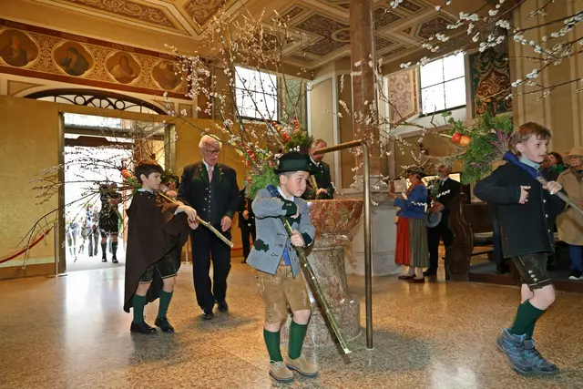 Palmweihe in Bad Ischl. | Foto: Hörmandinger