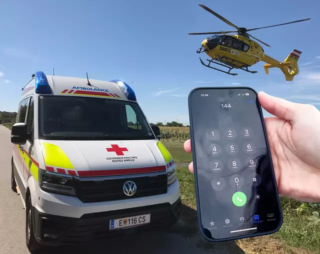 Täglich rücken im Burgenland die Einsatzkräfte des Roten Kreuzes aus, um Menschen in Not zu helfen. Im Jahr 2024 wurden dabei 38.191 Rettungseinsätze, 6.708 Notarzteinsätze sowie 52.816 Krankentransporte durchgeführt.  | Foto: Rotes Kreuz Burgenland
