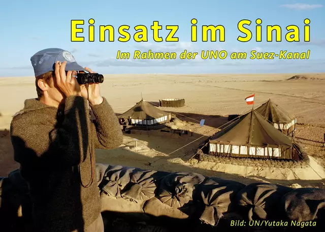 Erfahren Sie interessante Details zu einem in Österreich fast vergessenen Einsatz des Bundesheeres im Sinai. | Foto: KunstRaum Feldkirchen