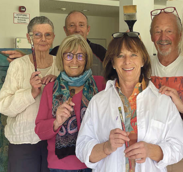 Die Kunstschaffenden des Malkreis Ellbögen laden herzlich ein. | Foto: Obertimpfler