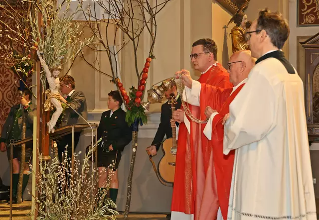 Palmweihe in Bad Ischl. | Foto: Hörmandinger