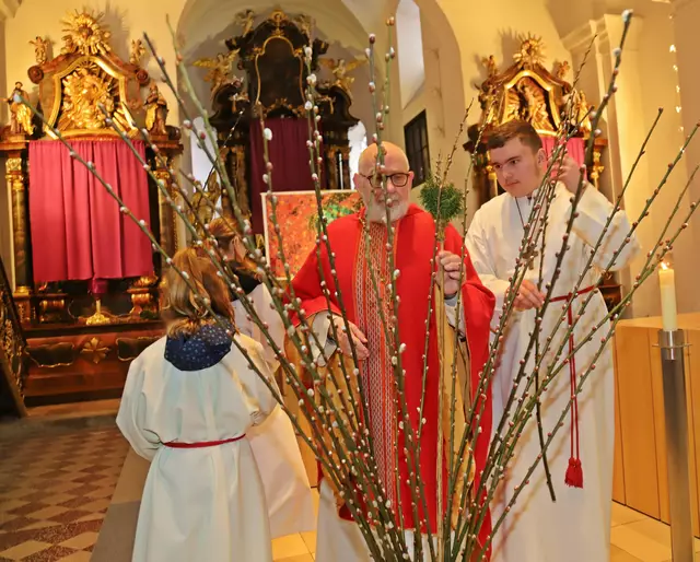 Palmweihe in Ebensee. | Foto: Hörmandinger