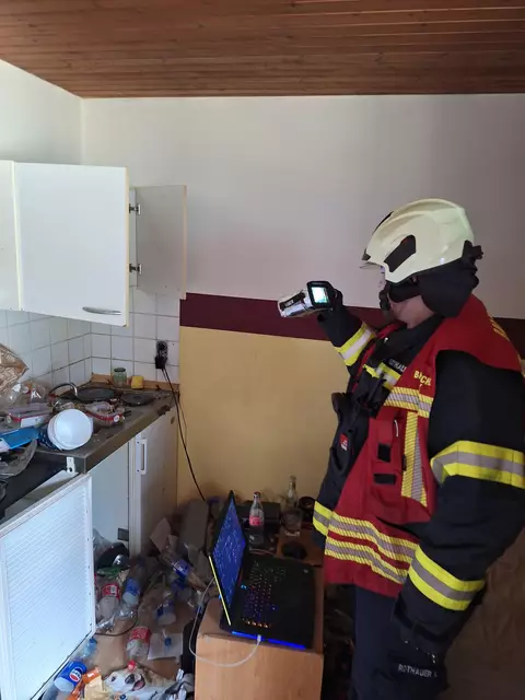 Vergessenes Kochgut führt zu Feuerwehreinsatz im Ischler Zentrum. | Foto: FF Bad Ischl/Christian Wacek