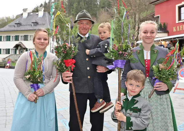 Tradition: Palmweihe in St. Wolfgang. | Foto: Hörmandinger