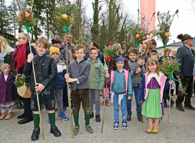 Brauchtum: Palmweihe in Bad Ischl. | Foto: Hörmandinger