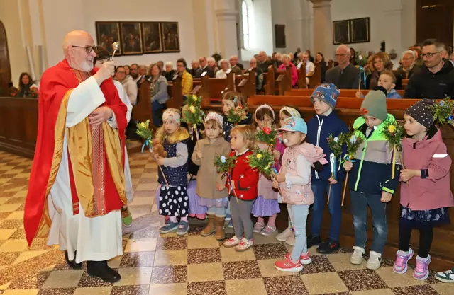 Schöne Tradition: Palmweihe in Ebensee. | Foto: Hörmandinger