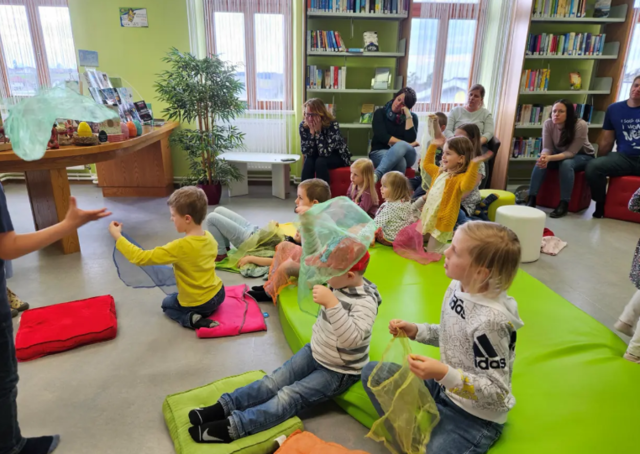 Die Kleinen waren mit großer Begeisterung bei der Sache. | Foto: Marktgemeinde Echsenbach