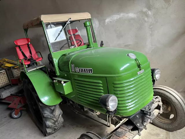 Der Steyr Traktor Baujahr 1950 | Foto: Daniel Schmidt