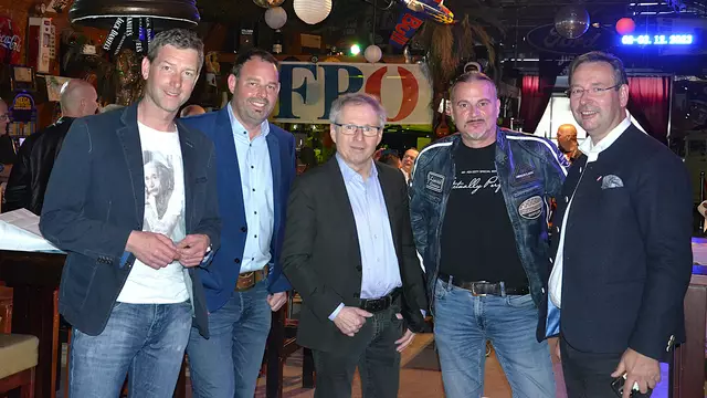 V. l.: Thomas Schererbauer, Christian Gmundner, Wolfgang Klinger, Christian Wiesner und Hermann Brückl. | Foto: FPÖ