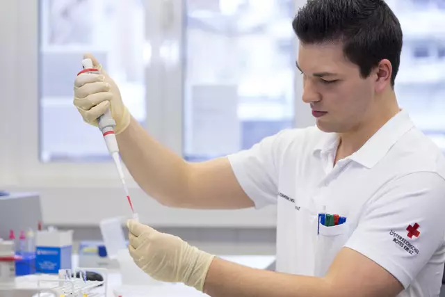 Die Spenden werden von Profis gesammelt. | Foto: ÖRK