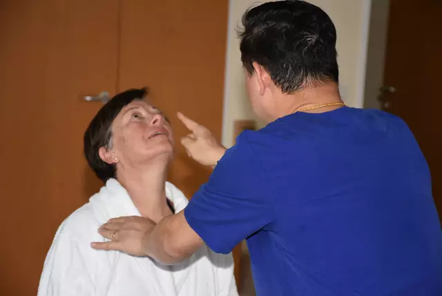 Eine hochkarätige Delegation mit Spitzen-Medizinern aus Thailand - Mahidol University Bangkok - interessierte sich für das Curhaus Bad Kreuzen und präsentierten auch ihre Traditionelle Thailändische Medizin.  | Foto: Robert Zinterhof