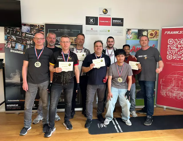 Die Gewinner des Doppelstossturniers | Foto: netpixel.at - Reinhard Loher