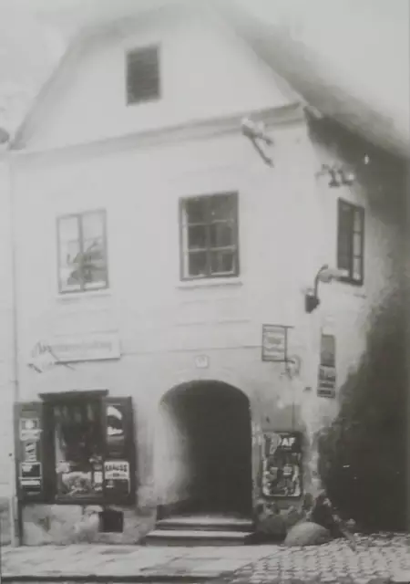 Damals-Foto: Das Haus in der unteren Landstraße in Zwettl. | Foto: Lichtenwallner