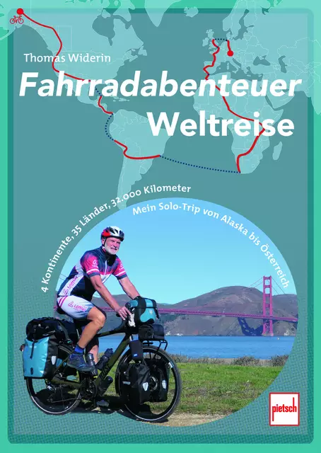 Ein fesselnder Reisebericht über eine Solo-Radtour durch vier Kontinente – voller Abenteuer, Begegnungen und innerer Wandlung. Thomas Widerin erzählt mitreißend, ehrlich und bildgewaltig. Absolut empfehlenswert für alle, die das Fernweh packt! | Foto: Thomas Widerin