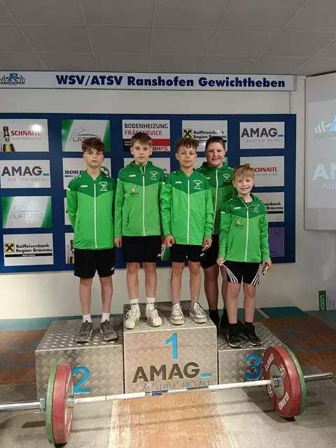 Der Athletikklub Union Öblarn braucht sich keine Sorgen um den Nachwuchs machen: Beim Bewerb in Ranshofen zeigten die jungen Sportler allesamt starke Leistungen. | Foto: AK Union Öblarn