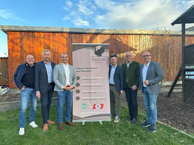 Erwin Karner, Karl Feichtinger, Dietmar Hipp, Andreas Planegger, Jakob Oberzaucher und Franz Schwödiauer | Foto: Qualitätspute Österreich