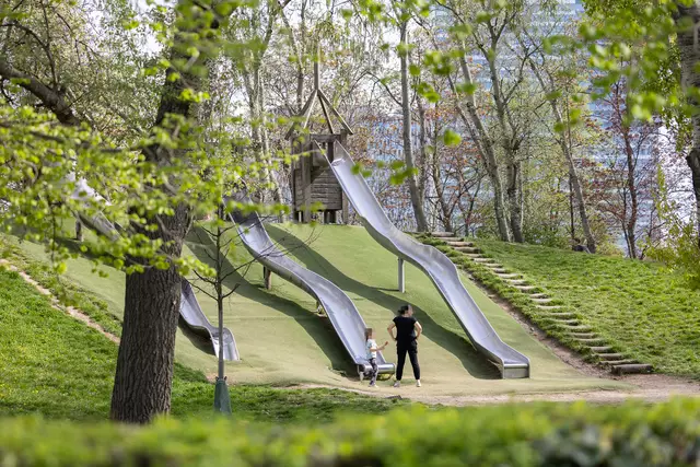 Für Kinder hat der Donaupark einiges zu bieten. | Foto: René Brunhölzl/MeinBezirk