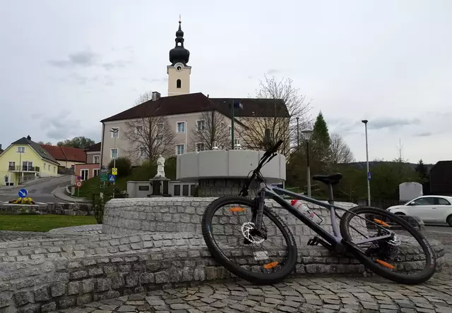 Ich starte von zu Hause in Oberndorf/Melk.