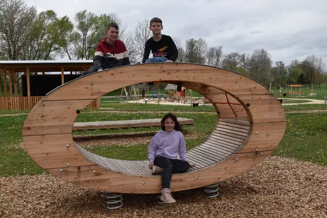 Der Fitness- und Vitalpark ist beliebt. | Foto: Michael Strini