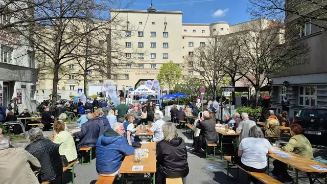In der Nacht auf Montag wurden nach einem FPÖ-Wahlkampffest 40 Heurigenbänke und 20 Tische von Unbekannten in einem Lokal gestohlen. | Foto: FPÖ Margareten