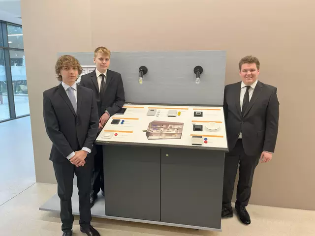 „Smart Home Prüfstand" von Lukas Rejcovsky, Leon Probst und Andreas Thaler | Foto: HTL Mistelbach