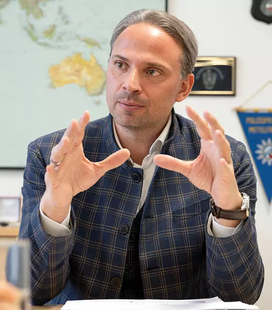 Jugendkriminalität-Beauftragter Dieter Csefan. | Foto: © Bernhard Elbe