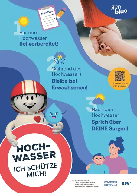 Informationskampagne „Hochwasser – ich schütze mich!“ | Foto: Bundesministerium