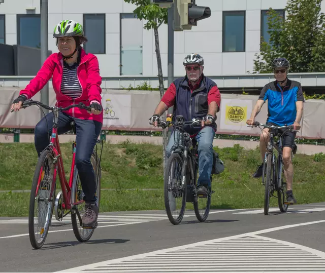 Der ÖAMTC veranstaltet in Graz an sechs Terminen kostenlose E-Bike-Trainings.  | Foto: Familienmanagement