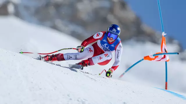 Anna Schilcher fuhr bei den Österreichischen Meisterschaften im Super-G auf Rang zwei. | Foto: GEPA-Pictures
