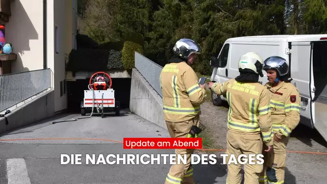Mit dem MeinBezirk "Update am Abend" erfährst du, was heute in Tirol los war. Das sind die wichtigsten Nachrichten aus Tirol. | Foto: MeinBezirk Tirol / Stadtfeuerwehr Kitzbühel