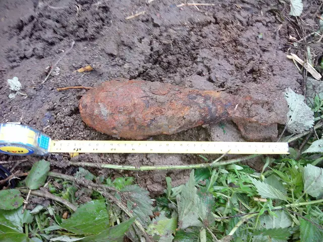 Solch eine Werfergranate wurde bei Bauarbeiten gefunden. (Symbolfoto) | Foto: Foto: Polizeiinspektion Groß Siegharts