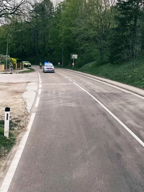 Die Polizei sperrte die Einsatzstelle ab | Foto: FF Purkersdorf