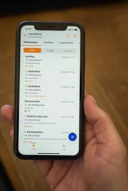 Mit der neuen App "Wiener Bildungspost" soll vor allem der organisatorische Arbeitsalltag der Pädagoginnen und Pädagogen erleichtert werden. | Foto: Stadt Wien/David Bohmann