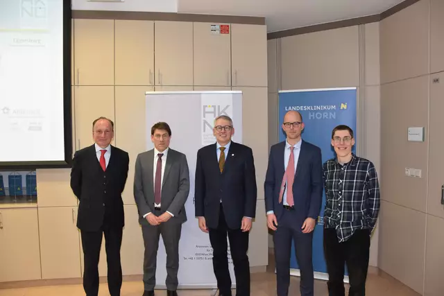 Im Rahmen der Informationskampagne „Kammer vor Ort“ besuchte eine Delegation der NÖ Ärztekammer das Landesklinikum Horn. | Foto: LK Horn