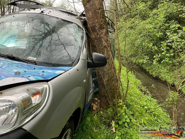 Bei diesem Unfall wurde der Lenker verletzt und das Fahrzeug schwer beschädigt. | Foto: FF Maria Lankowitz