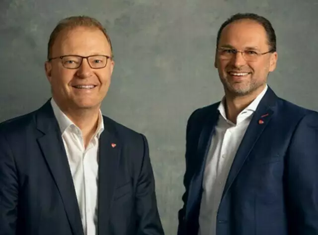 Die beiden Geschäftsführer von Transgourmet: Manfred Hayböck (li.) und Thomas Panholzer.  | Foto: Transgourmet