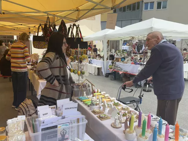 Insgesamt 25 AusstellerInnen präsentierten eine vielfältige Produktpalette.