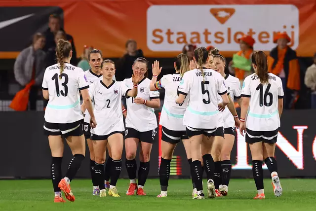 Die ÖFB-Frauen spielen Anfang Juni im Nations-League-Kracher zu Hause gegen Deutschland.  | Foto:  Piroschka Van De Wouw / REUTERS / picturedesk.com