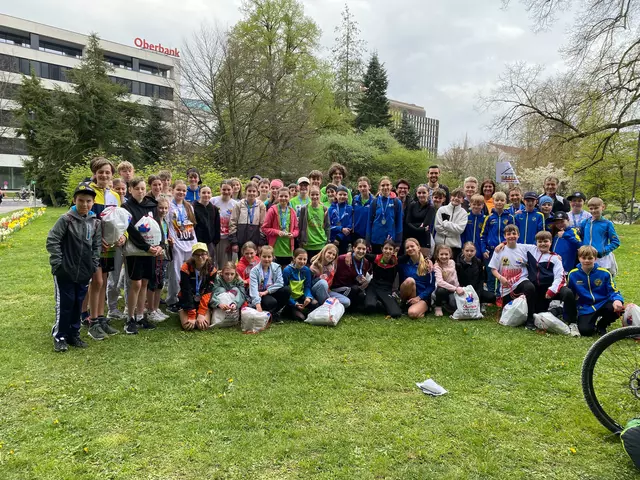 Mit voller Energie und Teamgeist – die Schüler:innen der MS Neukirchen beim Linz-Marathon. | Foto: MS Neukirchen