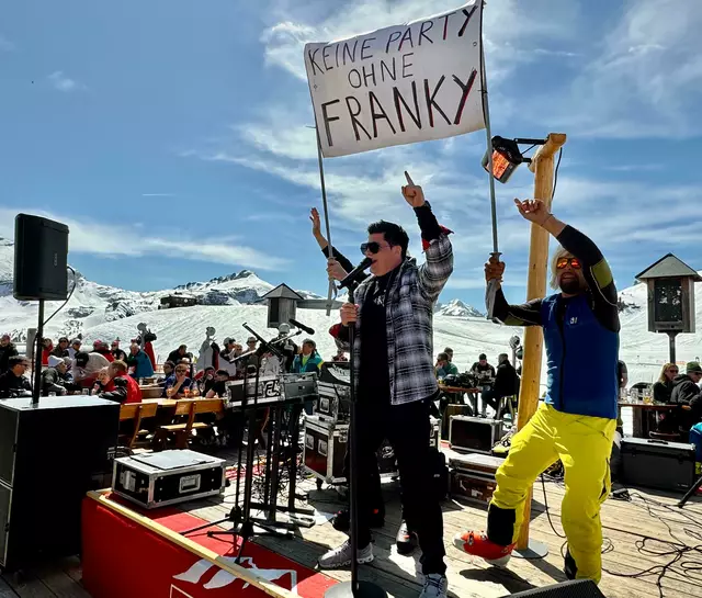 "Keine Party ohne Franky" lautet das Motto im Sommer und Winter. | Foto: kk