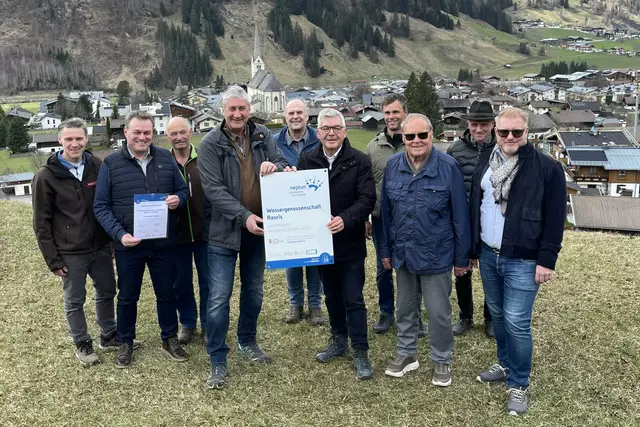 Rauris darf sich nach 2015 auch 2025 Wassergemeinde des Bundeslandes Salzburg nennen. | Foto: Land Salzburg/Martin Wautischer