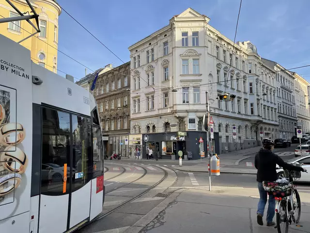 Der Aumannplatz in Währing. | Foto: Miriam Al Kafur