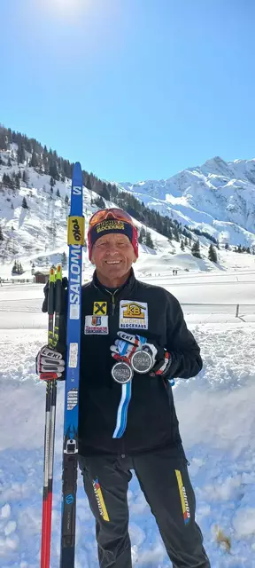 Der Sportler aus Kuchl sicherte sich zweimal Silber. | Foto: Josef Brandauer