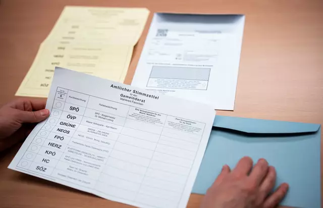 Am 27. April finden die Gemeinderats- und Bezirksvertretungswahlen in Wien statt.  | Foto: GEORG HOCHMUTH / APA / picturedesk.com