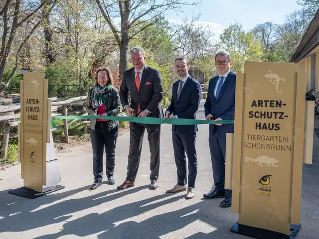 Am Freitag wurde das neue Artenschutzhaus im Tiergarten Schönbrunn eröffnet.  | Foto: Valentina Marinelic/MeinBezirk