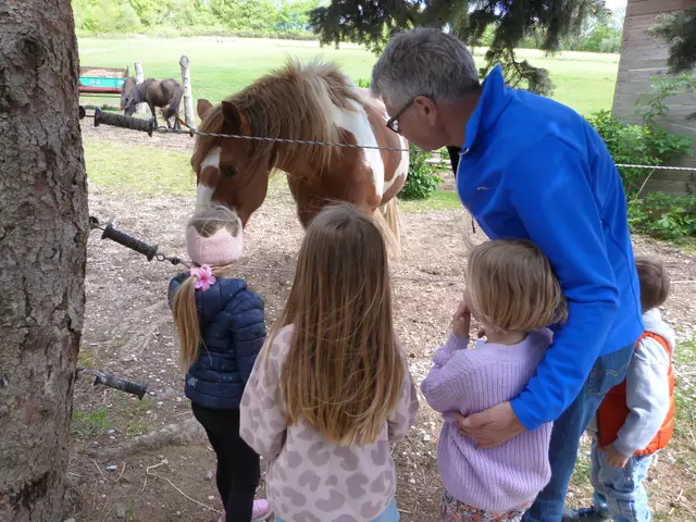 Und auch die Pferde bekamen jede Menge Streicheleinheiten.