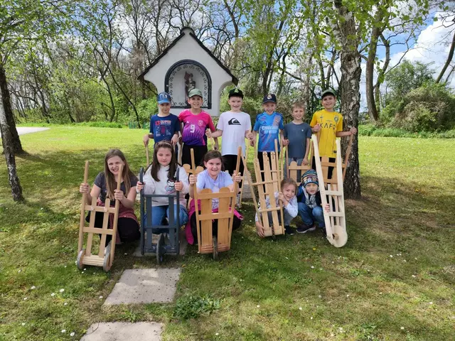 Die Ratschenkinder in Badersdorf | Foto: Daniel Ziniel